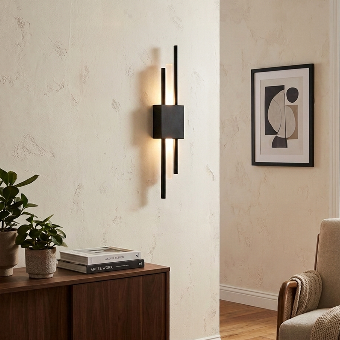 Ambio Wireless Sconce • Black - Mistiva