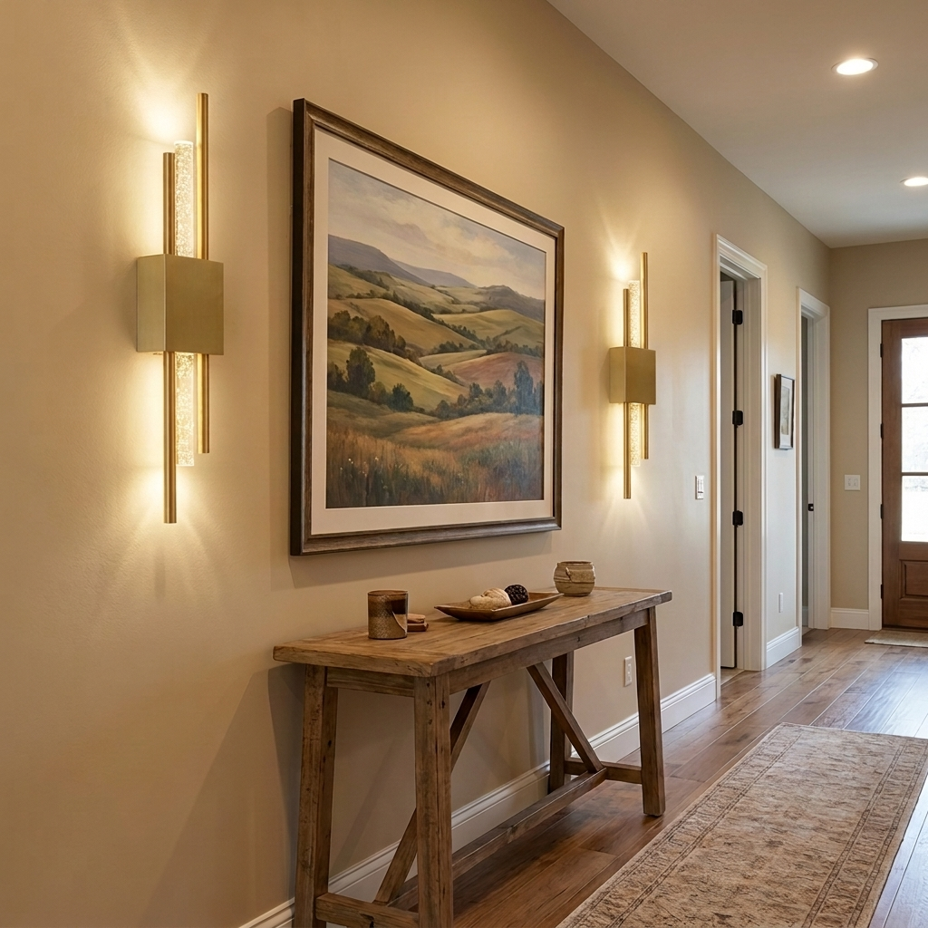 Ambio Wireless Sconce • Gold