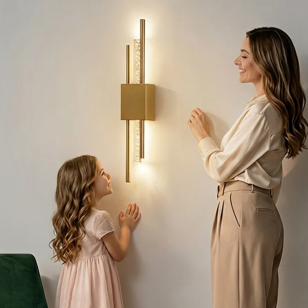 Ambio Wireless Sconce • Gold
