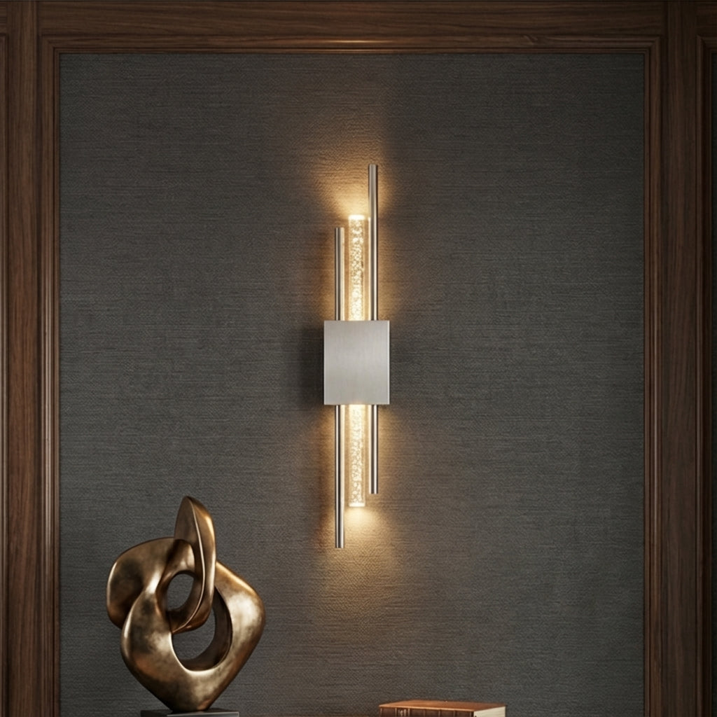 Ambio Wireless Sconce • Silver