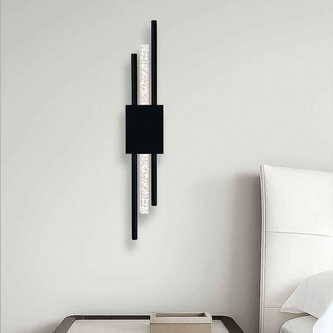 Glitch Wired Sconce • Black