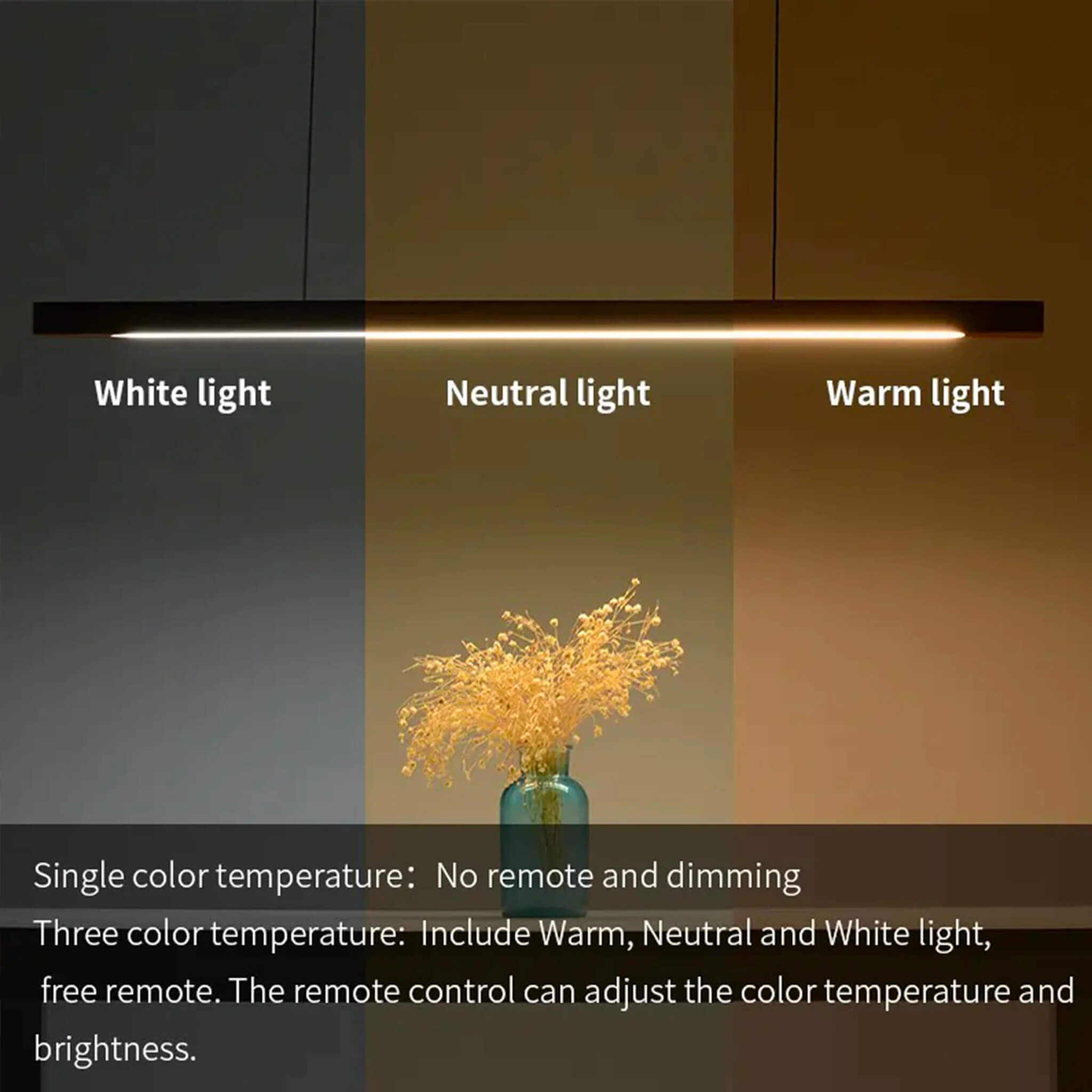 Wood Light Bar • Walnut - Haus of Interiors