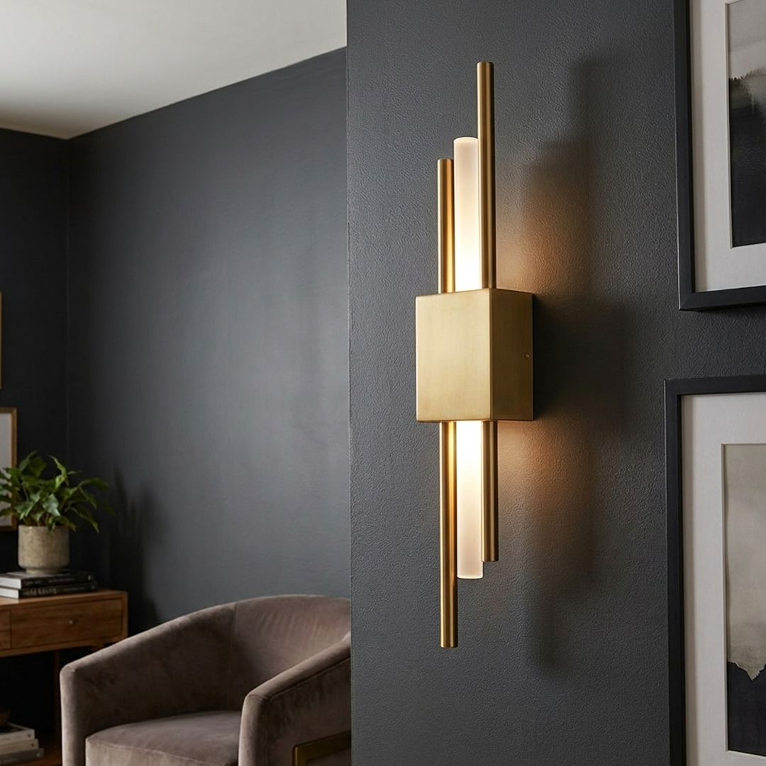 Ambio Wireless Sconce • Gold - Mistiva