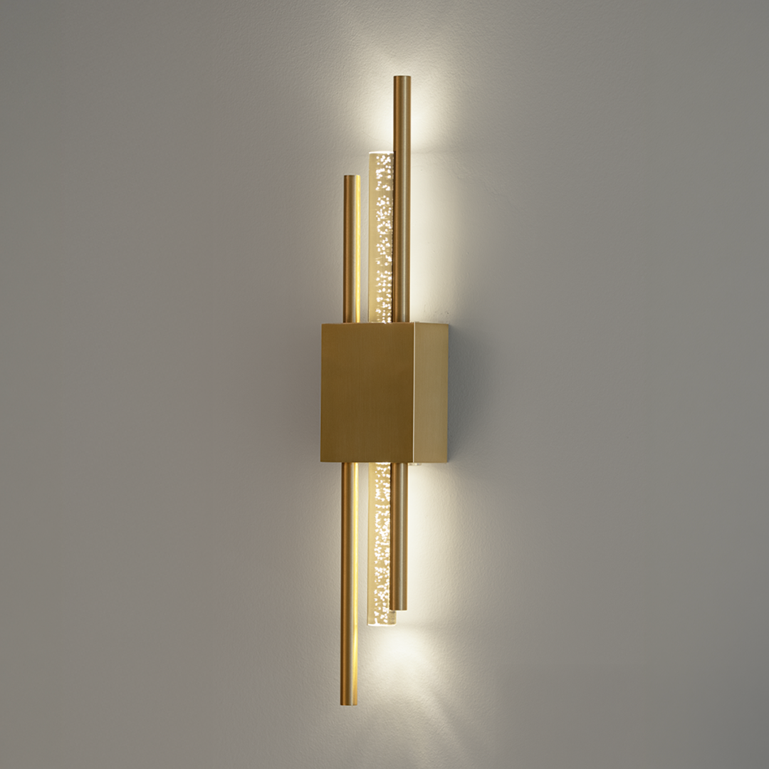 Ambio Wireless Sconce •  Gold