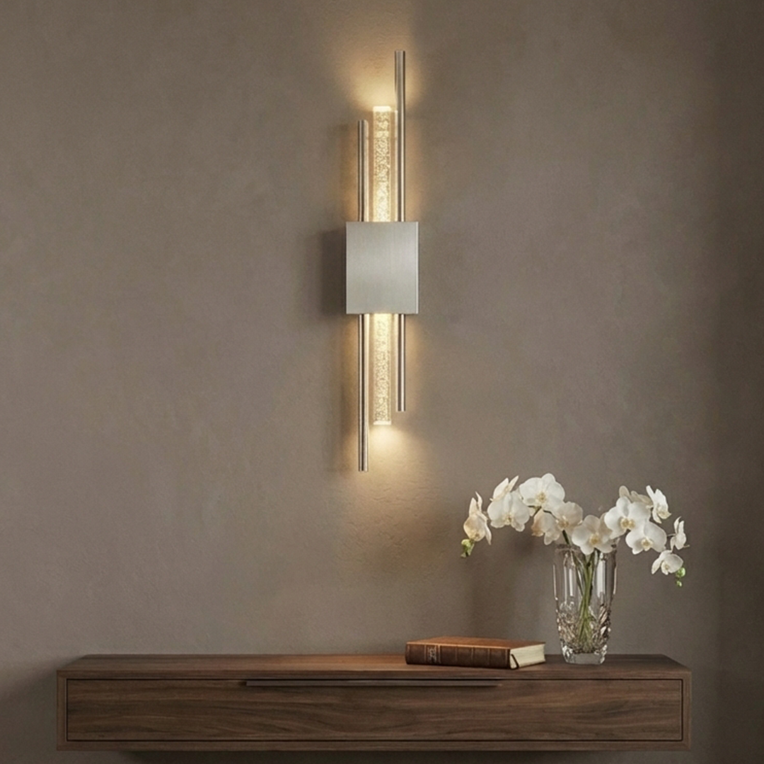 Ambio Wireless Sconce  •  Silver