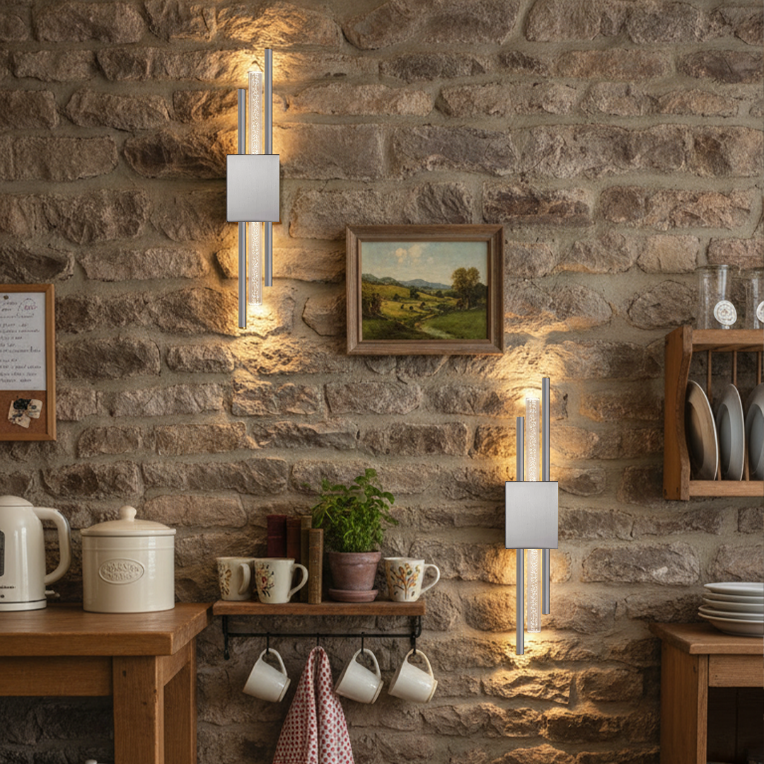 Ambio Wireless Sconce  •  Silver