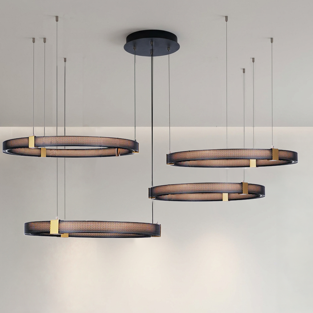 Matrix Rings - Ceiling Light - Mistiva