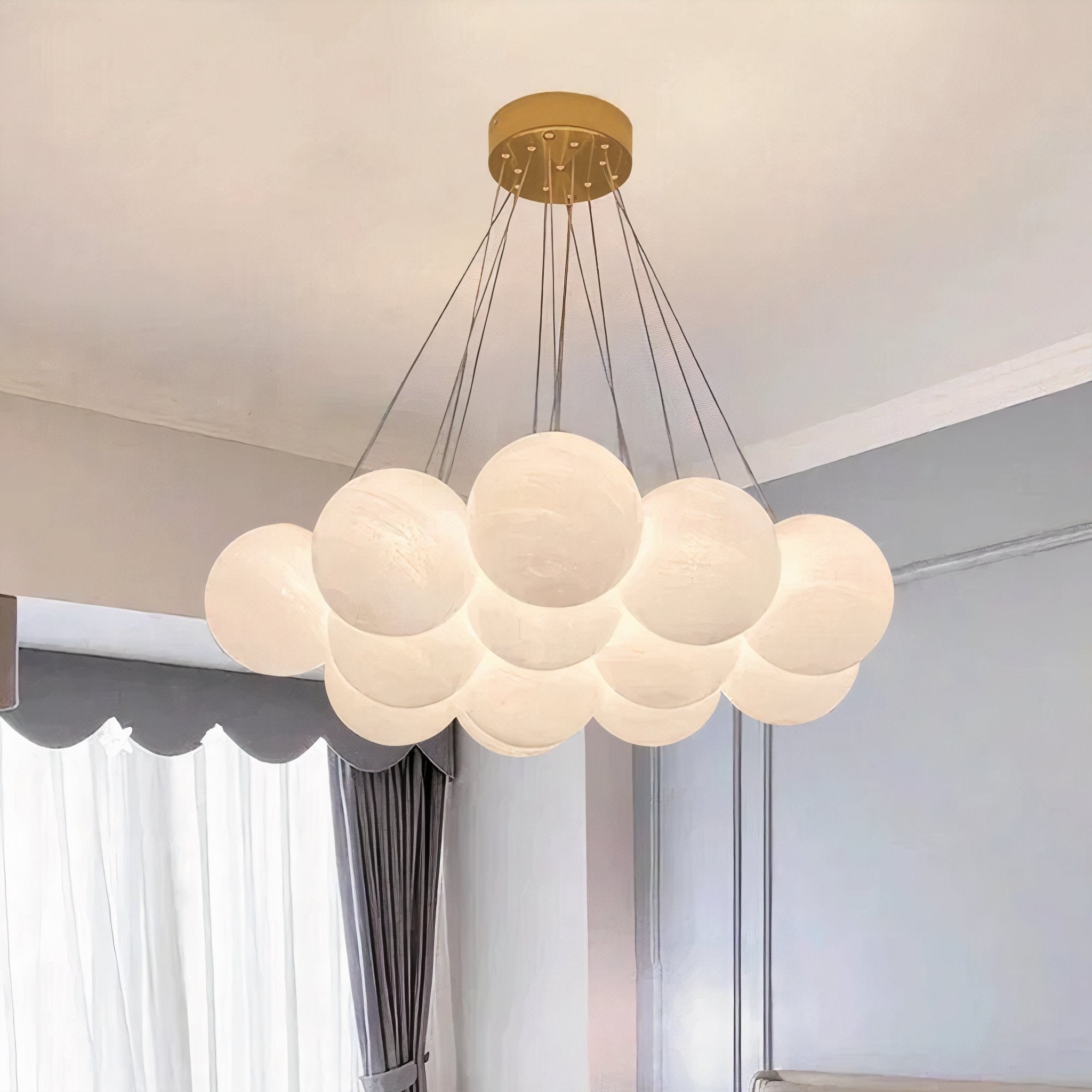 Blurred Bubbles Chandelier - Chandelier - Haus of Interiors