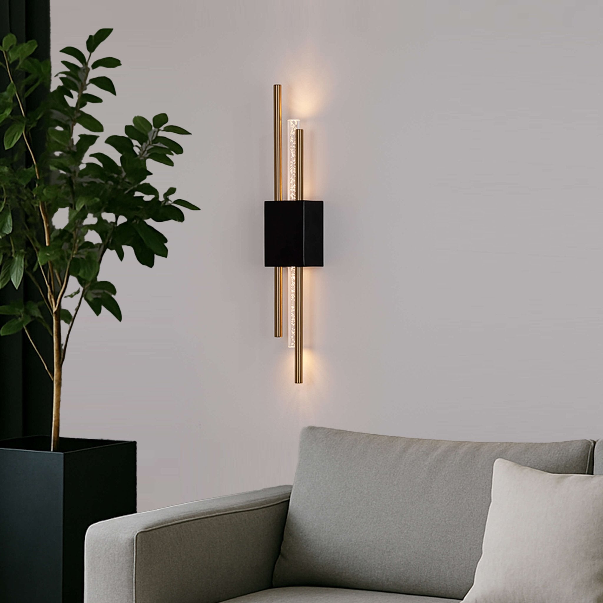 Glitch • Black & Gold • Hard - Wired - Haus of Interiors