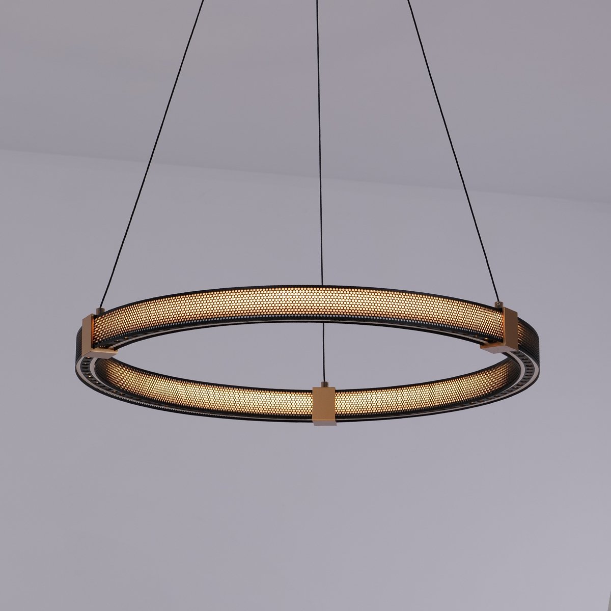 Matrix Ceiling Ring Chandelier - Ceiling Light - Haus of Interiors