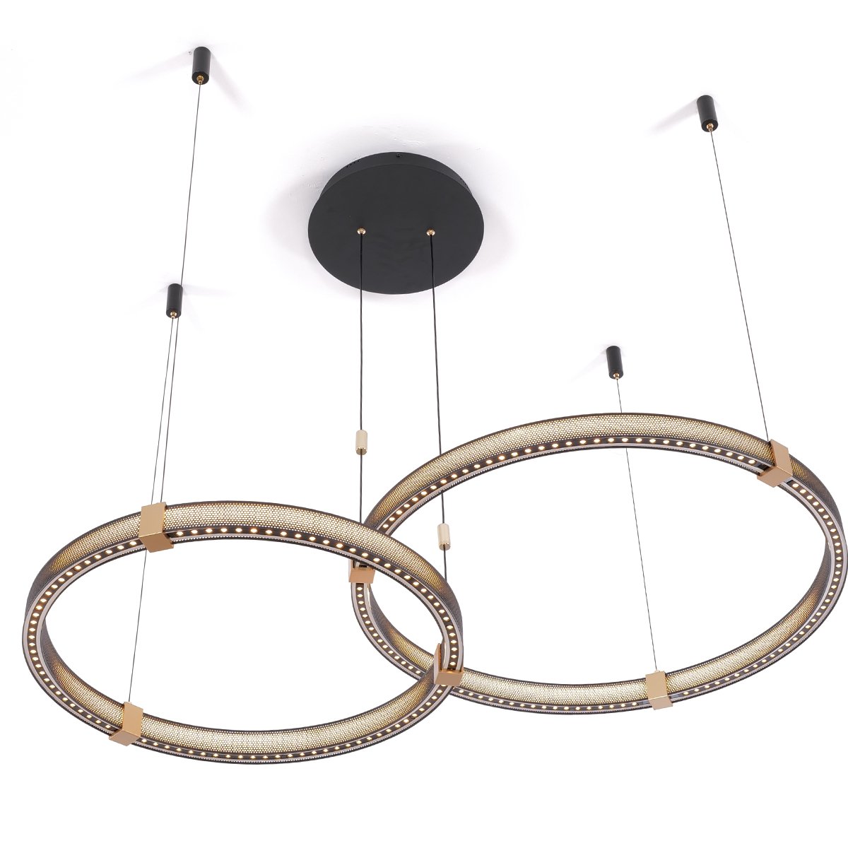 Matrix Ceiling Rings Chandelier - Ceiling Light - Haus of Interiors