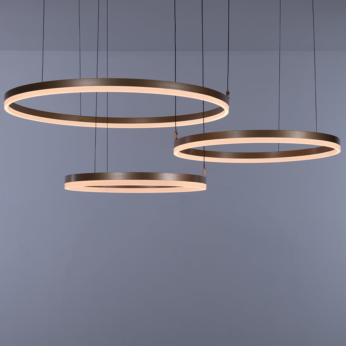 Nordic Ceiling Ring Lights • Gold - Chandelier - Haus of Interiors